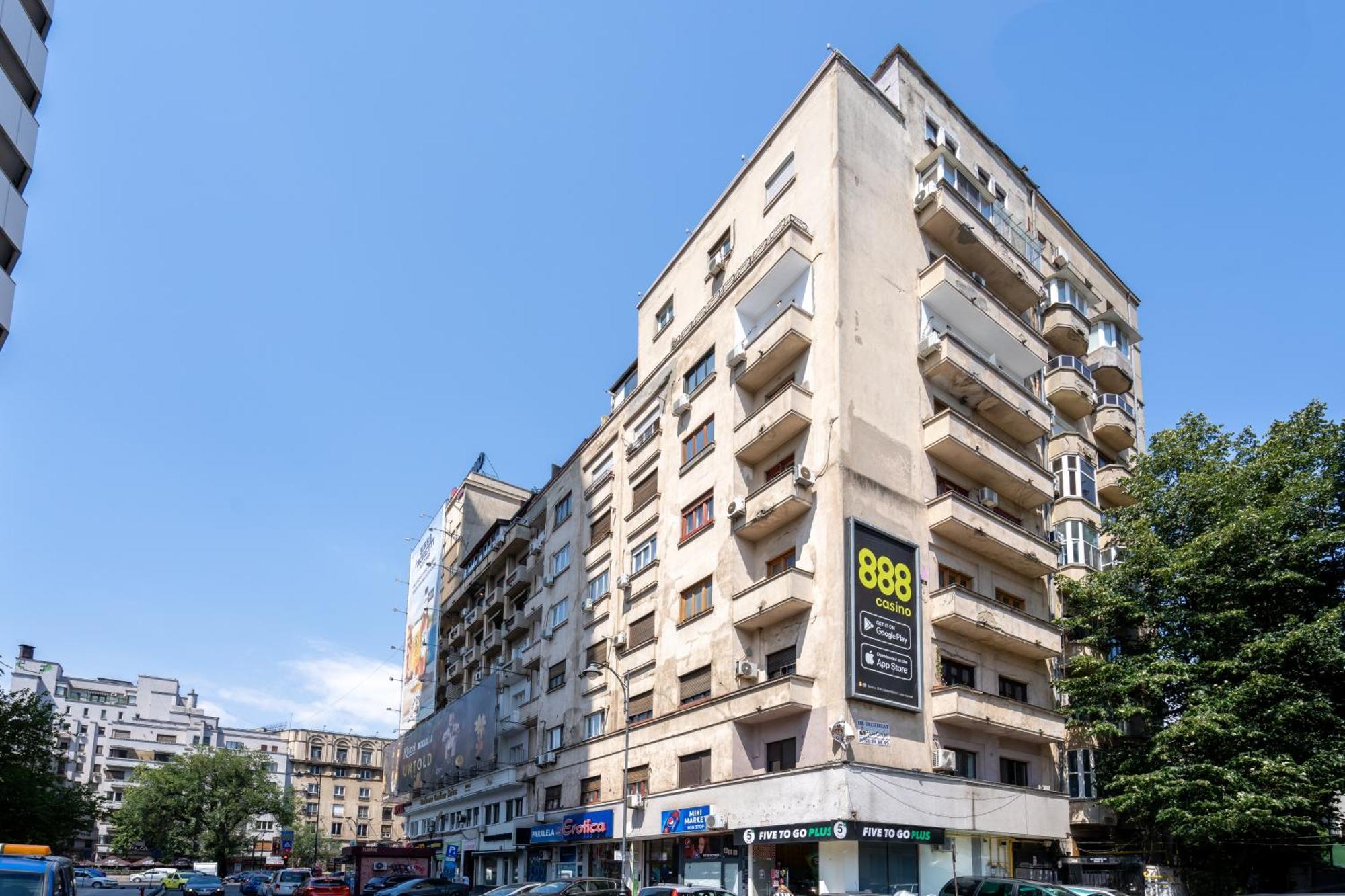 Apartamento Downtown By Urbanesq Bucarest Exterior foto